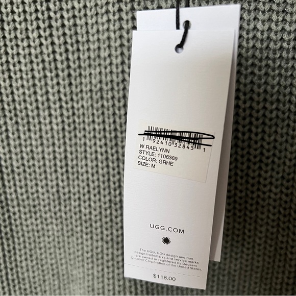 UGG Women's Raelynn Sweater, Grey Heather - Picture 5 of 10